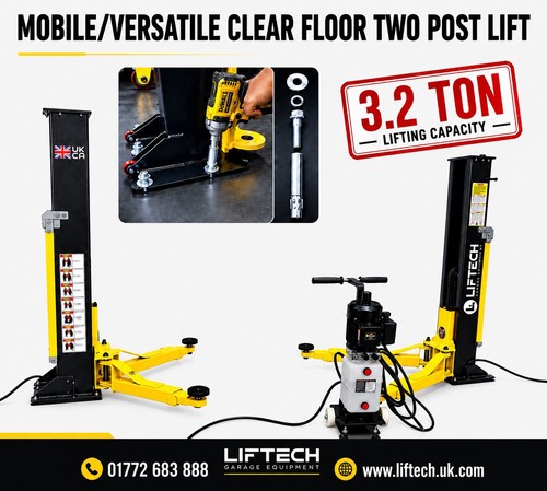 3200kg mobile two post - 3200kg, car