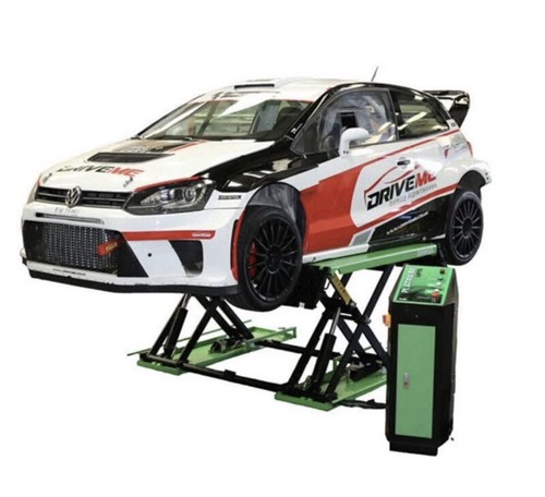 Mid rise lift car scissor - rise,