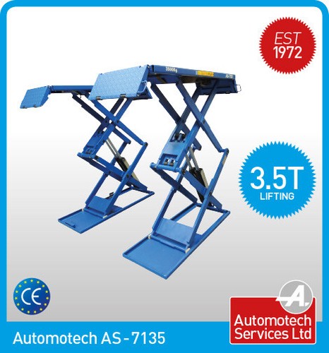 Full rise scissor lift - full, /