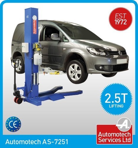 Mobile single post vehicle - post,