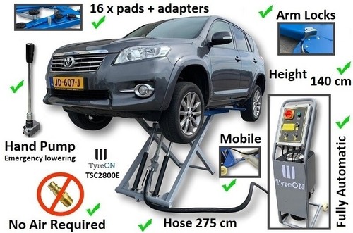 Mobile scissor lift car - mobile,