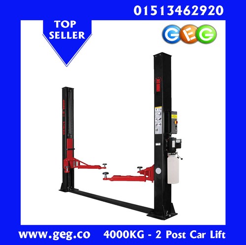 Ton post manual car lift - manual,